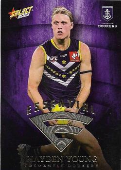 2023 Select AFL Footy Stars - Essentials #E30 Hayden Young Front